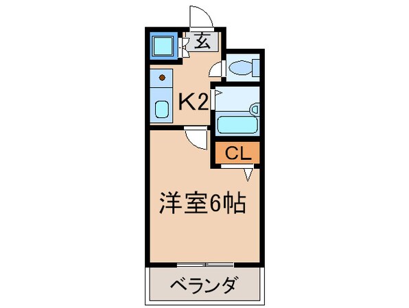 エクシ－ト八幡の物件間取画像